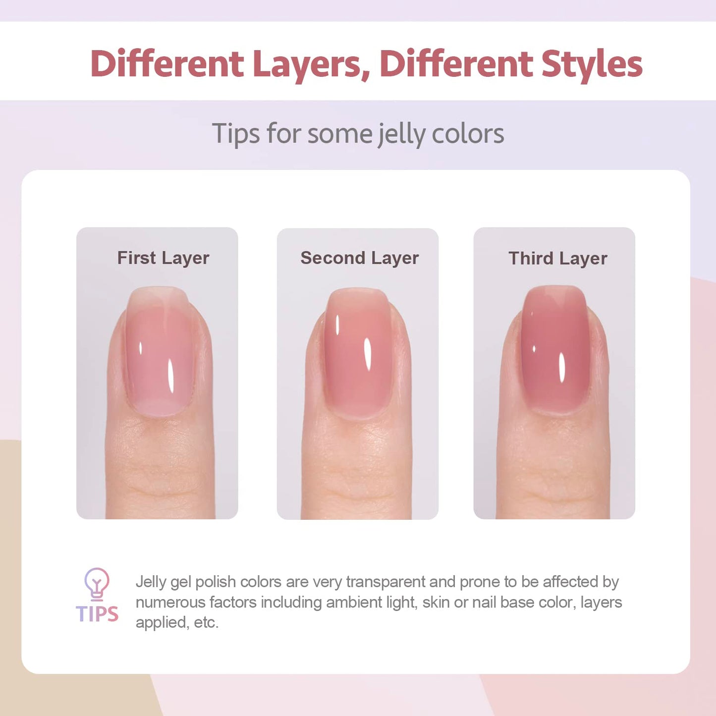 GAOY 42 Pcs Gel Nail Polish Kit, Jelly Nude Glitter Navy Blue Colors All Seasons UV Gel Nail Polish Set with Glossy & Matte Top Coat and Base Coat for Salon and DIY Manicure at Home