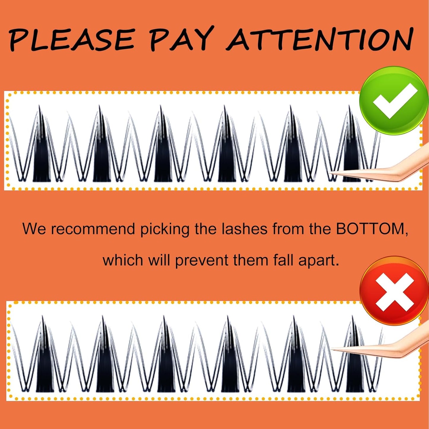 Lash Clusters Wispy Individual Lashes Fluffy Eyelash Clusters Spiky Wet-Look Cluster Eyelash Extensions Natural Cluster Lashes Ultra-Thin Invisible Band (Fairy-0.07D-Mix8-16)