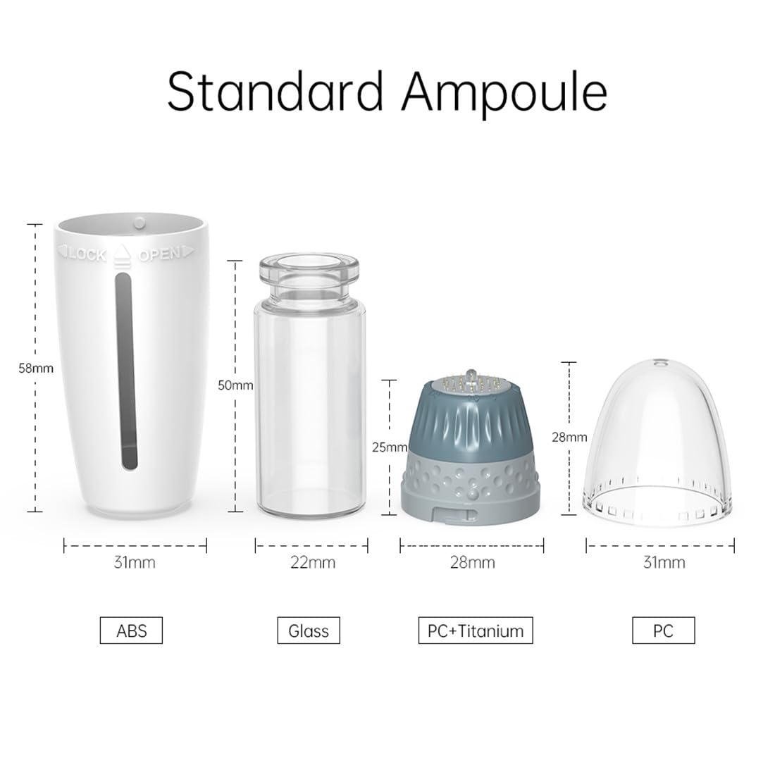 Hydra Needle Serum Applicator Tools Hydra Stamp,Professional Micro Needling Tools