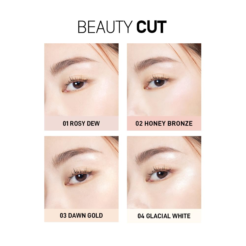 heme Glowy Highlighter Compact 5.5g (01 Rosy Dew)