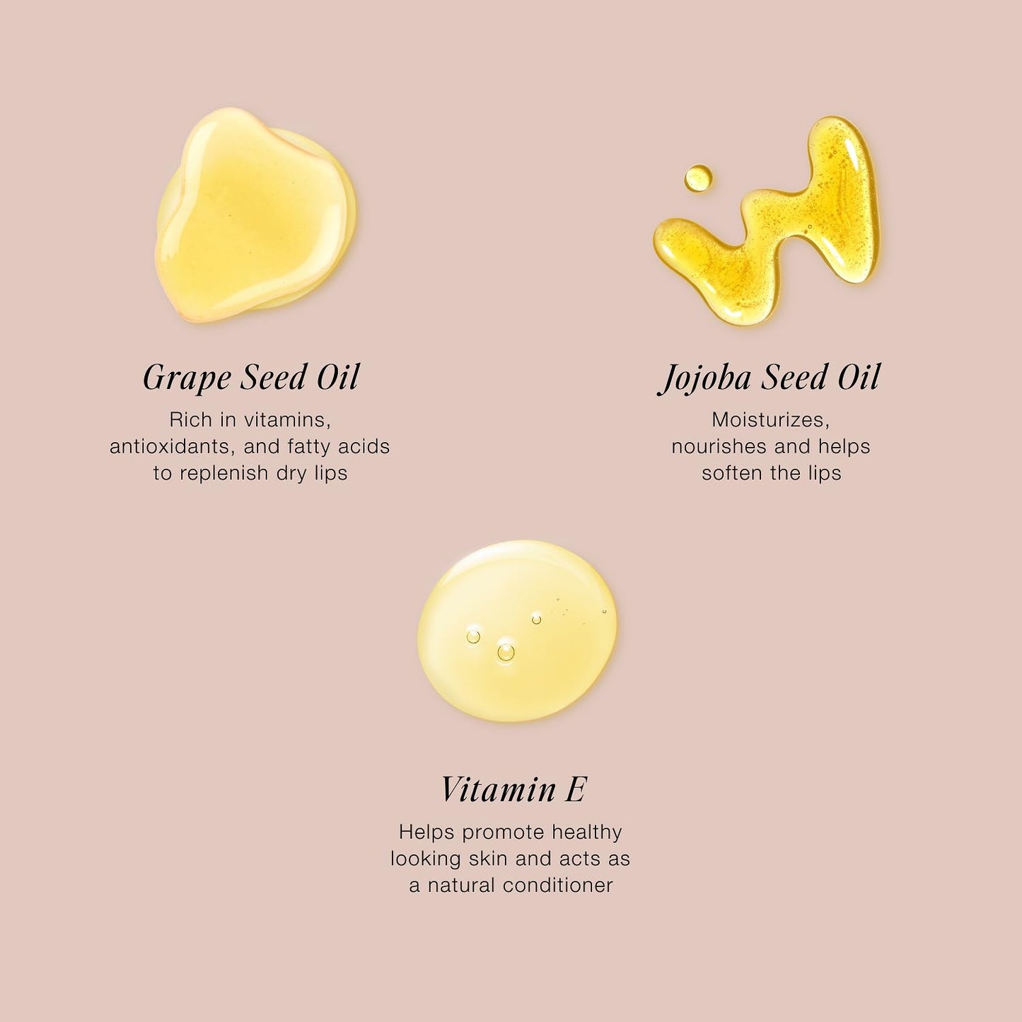 Jouer Essential Tinted Hydrating Lip Oil Gloss – Moisturizing Dry Lip Treatment Serum - Fragrance Free Tinted Lip Oil - Jojoba Seed Oil and Apricot Oil Formula