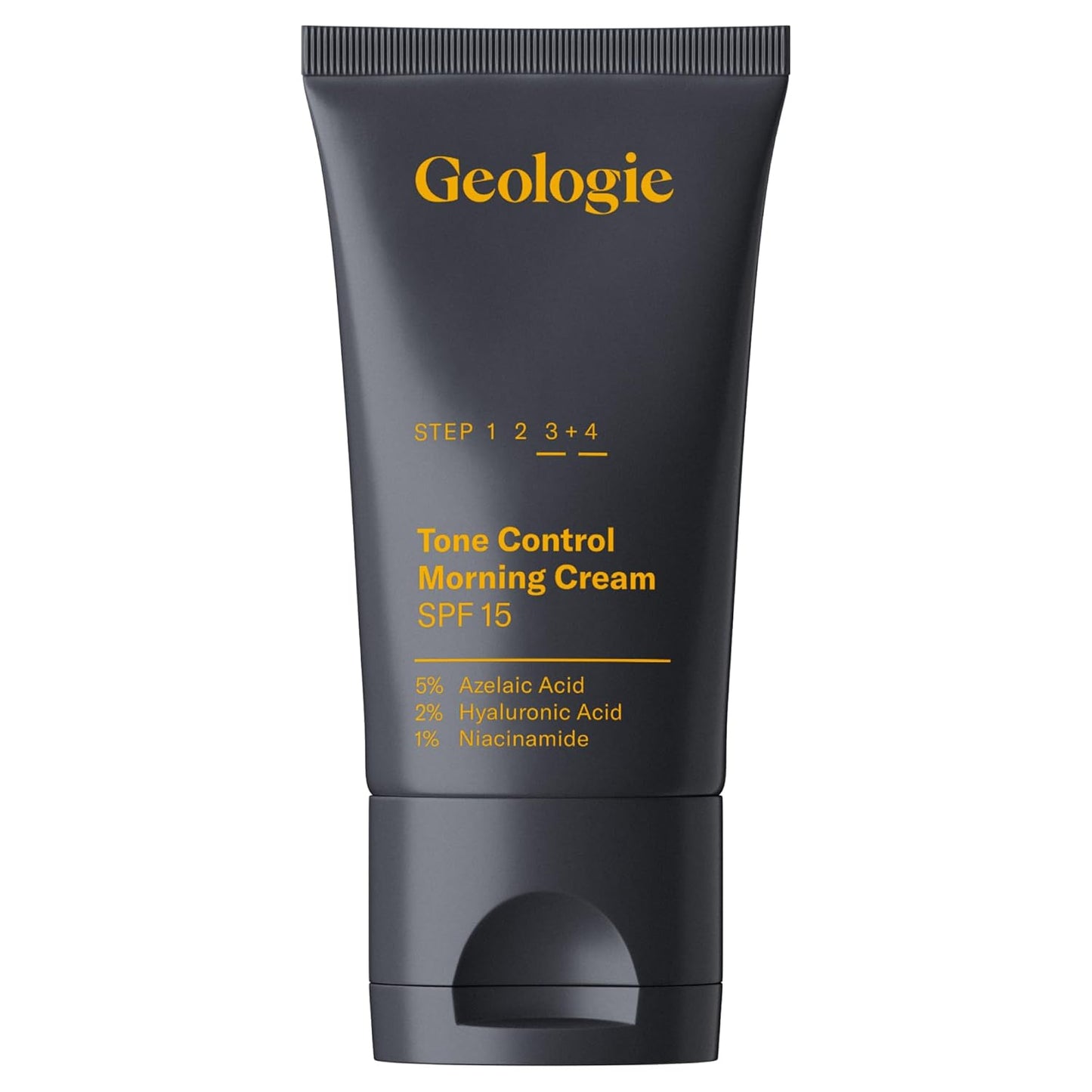 Geologie Tone Control Face Cream with SPF 15 | Brightening Moisturizer with Niacinamide, Hyaluronic Acid & Azelaic Acid | Reduces Redness & Controls Oil | For Men & Women