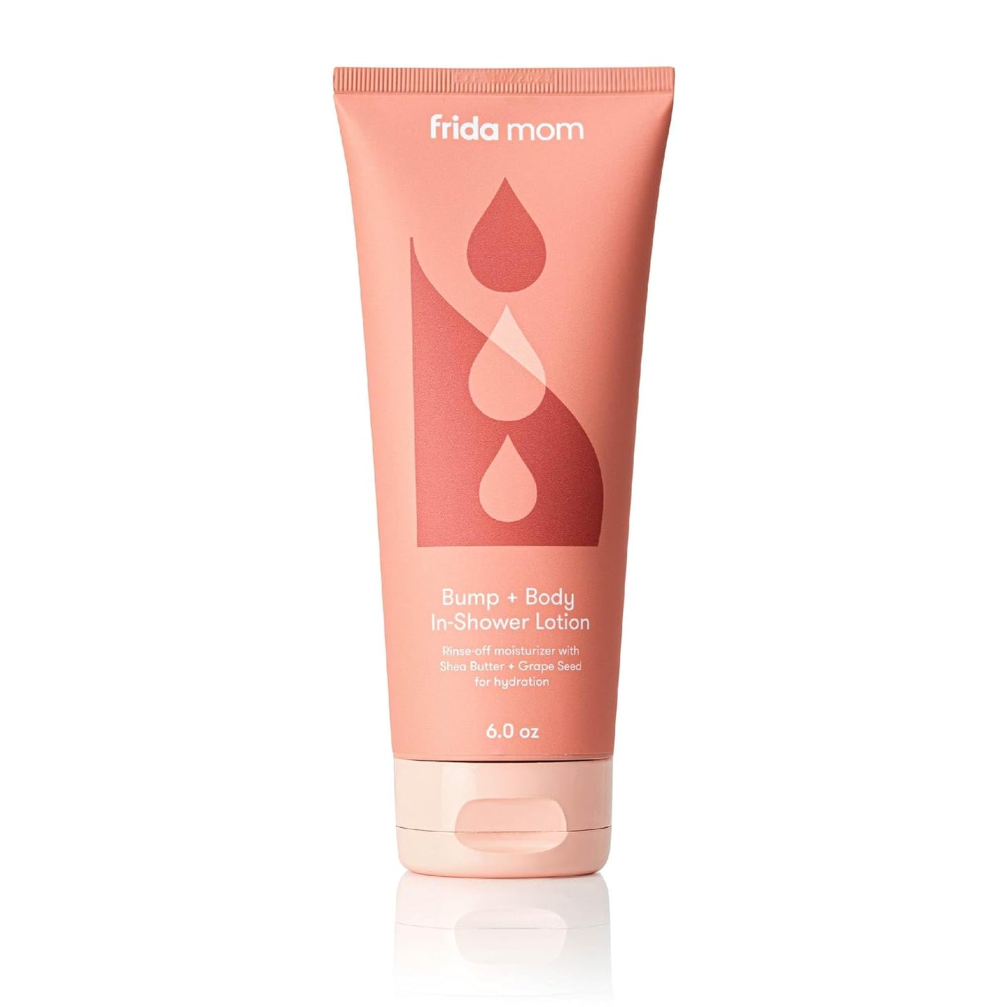 Frida Mom Prgenancy Belly Cream, In Shower Body Lotion for Fully Body and Bump, Moisturizing Lotion for Pregnant Dry and Stretched Skin, 6oz