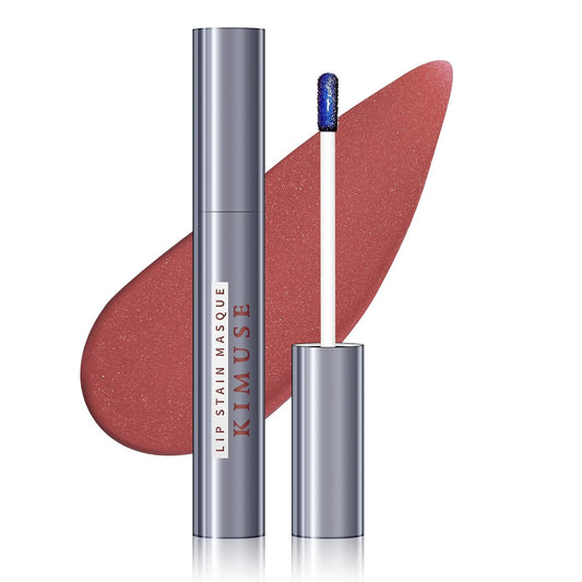 KIMUSE Lip Stain Masque: Peel Off Lip Stain Long Lasting Waterproof 12HR Transfer Proof & Hydrating Tint, Instant Lip Color With Natural Matte Effects, Vegan & Easy To Use