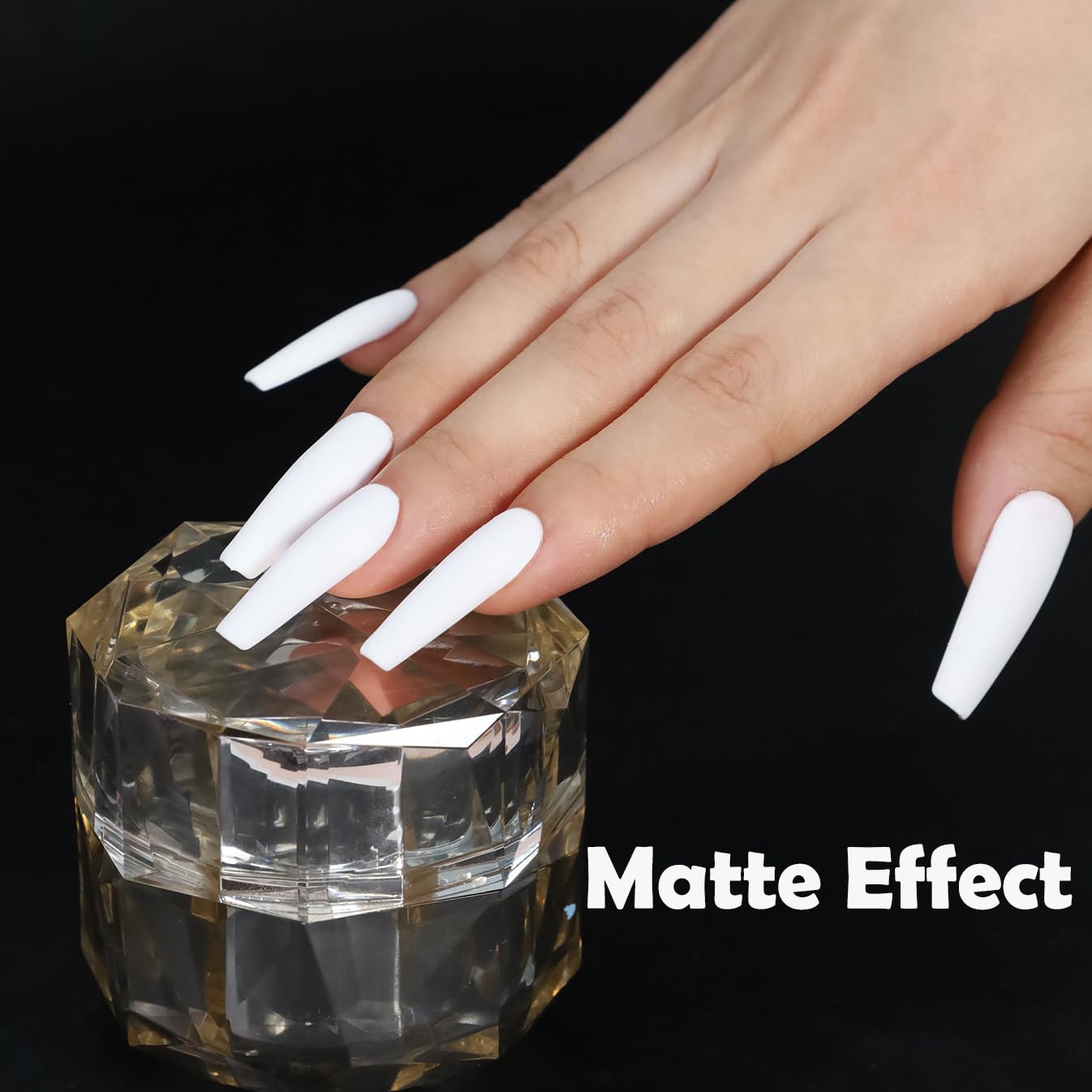 FZANEST White Gel Nail Polish, 15ml Self-leveling Gel Polish Soak Off UV LED Nail Art Starter Manicure Salon DIY at Home, 0.51 OZ