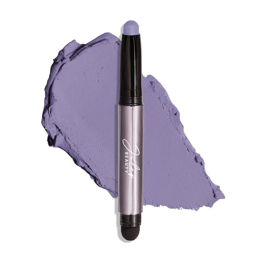 Julep Eyeshadow 101 Cream-to-Powder Waterproof Shadow Stick – Periwinkle Matte – Long-Lasting, Crease-Proof, Light Blue Purple Matte Cream Eyeshadow with Built-in Smudger