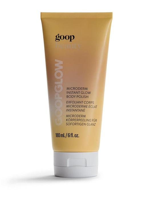 goop Beauty Microderm Body Polish | Exfoliating Scrub & Foaming Cleanser for Glowing Skin | Salts & Kakadu Plum Seed Oil for Hydration | Inspired by Microdermabrasion | 6 fl oz
