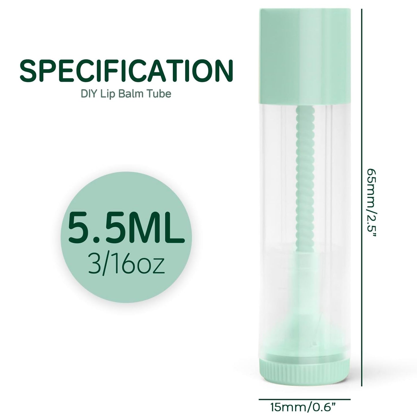 JuLand 50-Slot Lip Balm Filling Tray with Spatulas - Complete DIY Chapstick Making Kit, Compatible with 5.5ml Empty Lip Balm Tubes (Tubes Not Included)