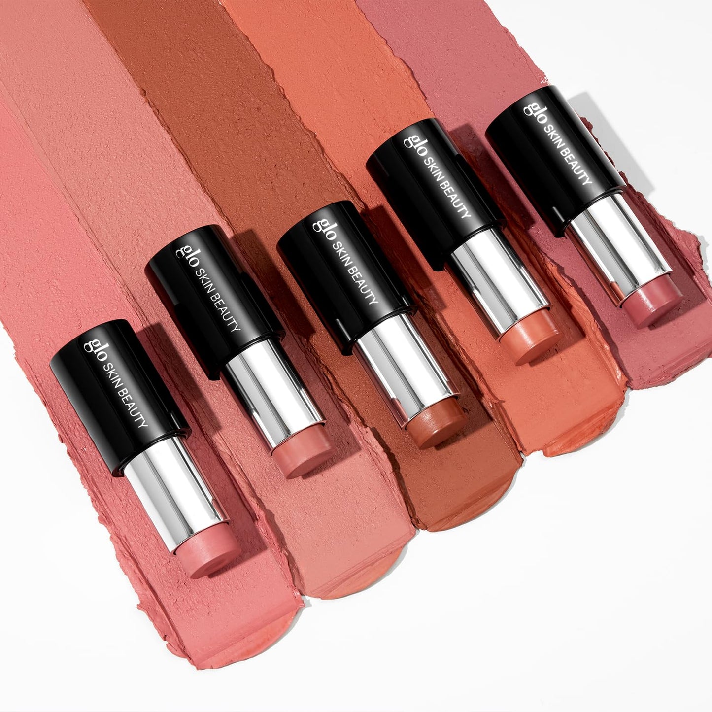 Glo Skin Beauty Cream Blush Stick (Bliss) | 3-in-1 Multitasking Long-Wear Cheek, Lips + Lids Stick | Packed with Skincare Benefits