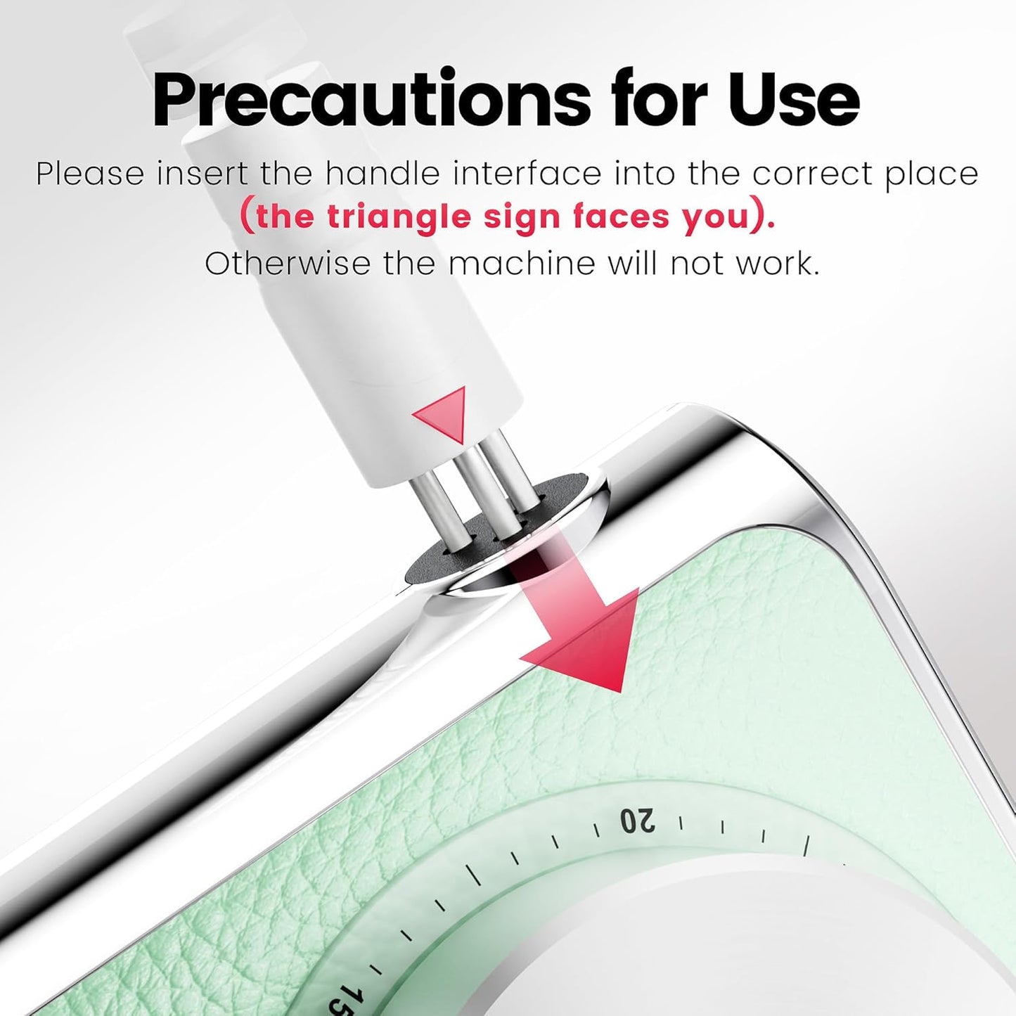 L'UGX Professional Nail Drill 30000RPM, Cordless Rechargeable Electric Nail File for Acrylic Nails Gel Polishing, Efile Nail Kit for Manicure Pedicure, Low Noise Low Vibration, 7Pcs Drill Bits, Green