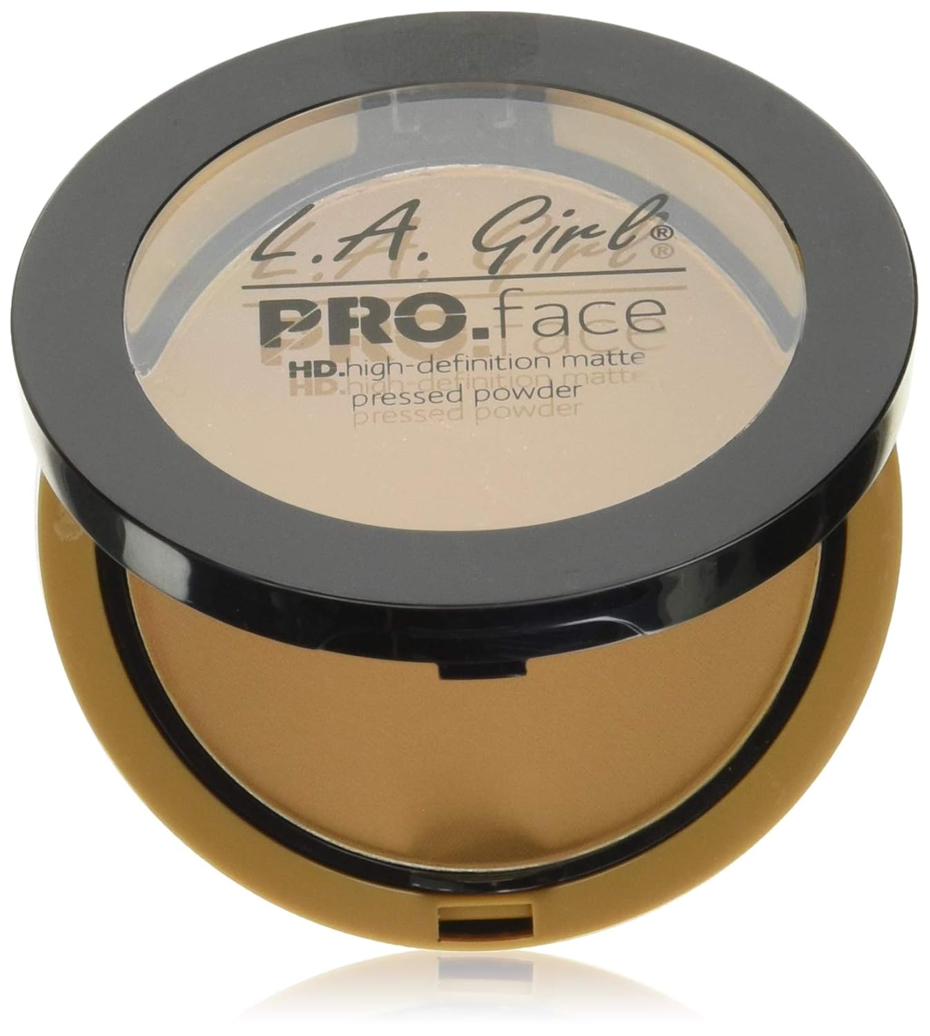 L.A. Girl Pro Face HD Matte Pressed Powder, Classic Tan, 0.25 Ounce (Pack of 3)