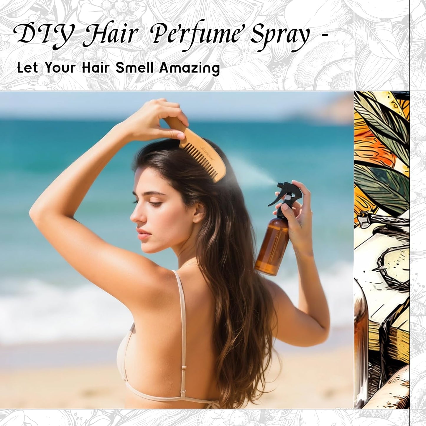 HIQILI Sicilian Mirage Fragrance Oil - Inspired by D.G-bana D-olce, Premium Oil for Candle & Hair Perfume Making, Personal Care Scenting, Luxury Scents - 1Fl Oz