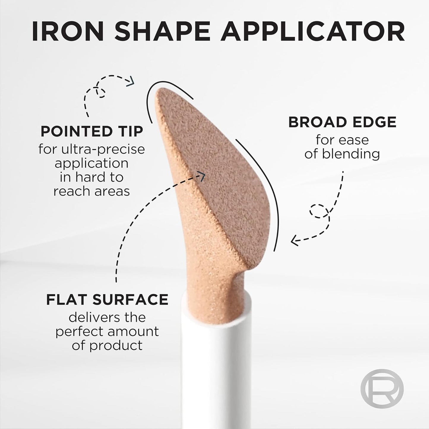 L'Oreal Paris True Match Radiant Serum Concealer, Brightening Under Eye Concealer Make Up with 1.5% Hyaluronic Acid and Caffeine, C8, 0.33 Oz