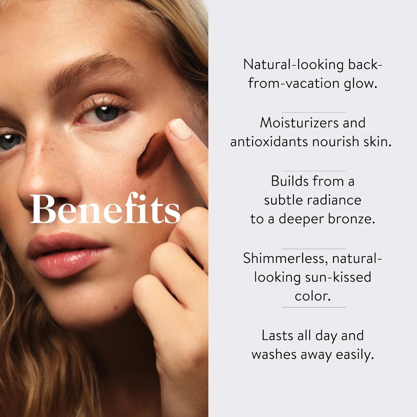 goop Beauty Summertone Bronzing Gel | Hydrating Skin Tint for a Sun-Kissed Glow | Vitamin E & Red Algae Astaxanthin | 1 fl oz