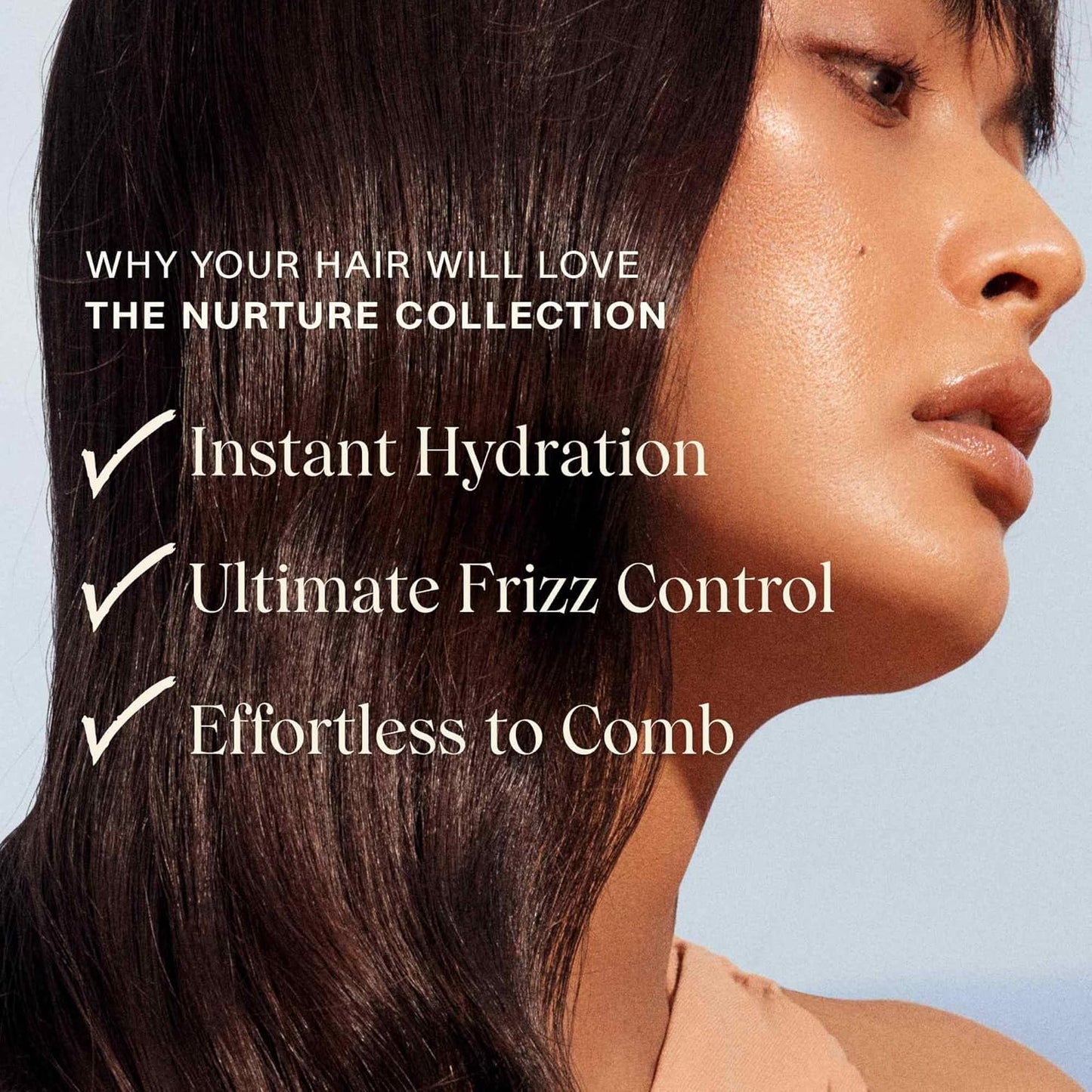 JVN Nurture Hydrating Conditioner, New and Improved, Instantly Moisturizing and Deeply Nourishing Conditioner for Dry Hair, 10 Fluid Ounces