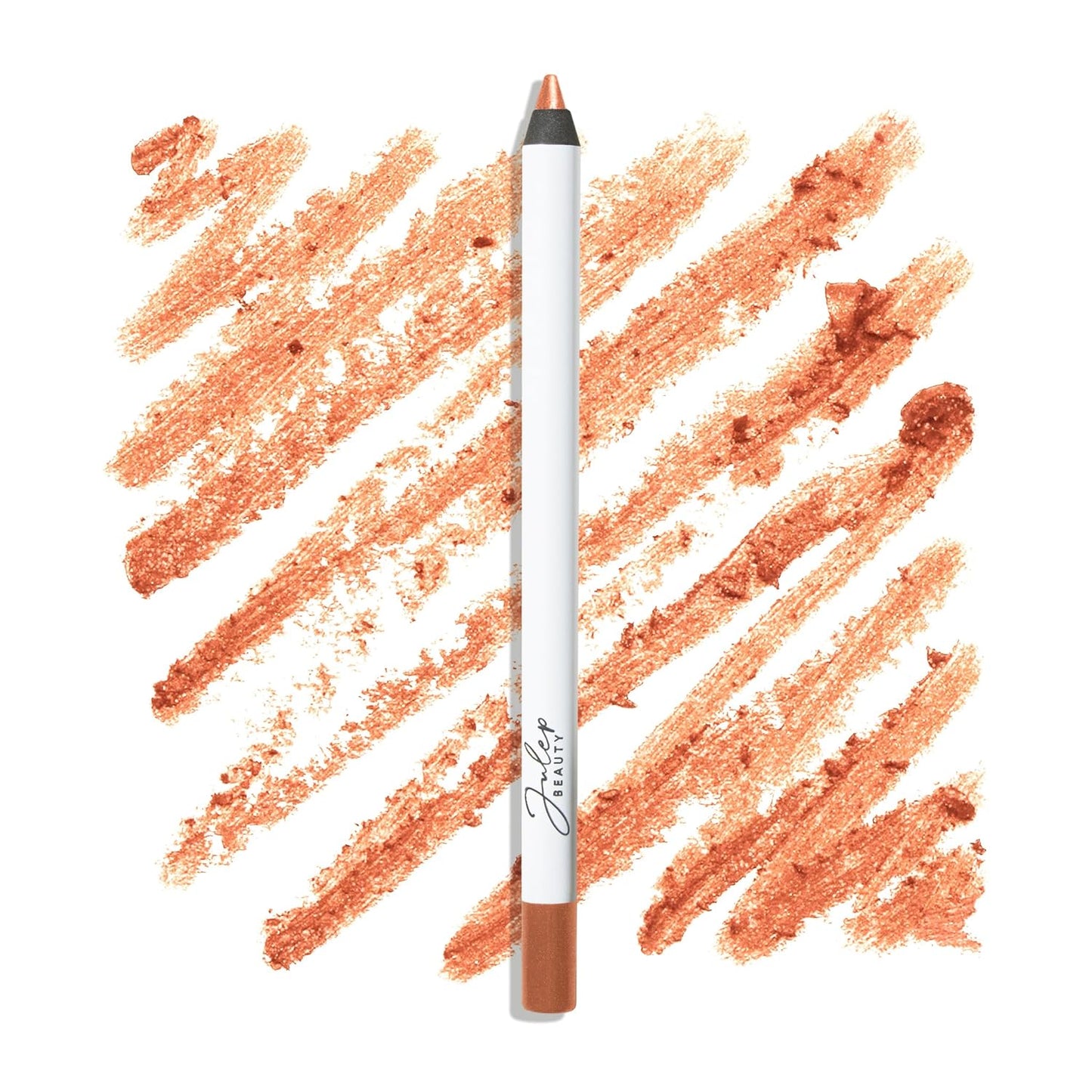 Julep When Pencil Met Gel Sharpenable Multi-Use Longwear Eyeliner Pencil - Tangerine Shimmer - Transfer-Proof - High Performance Liner