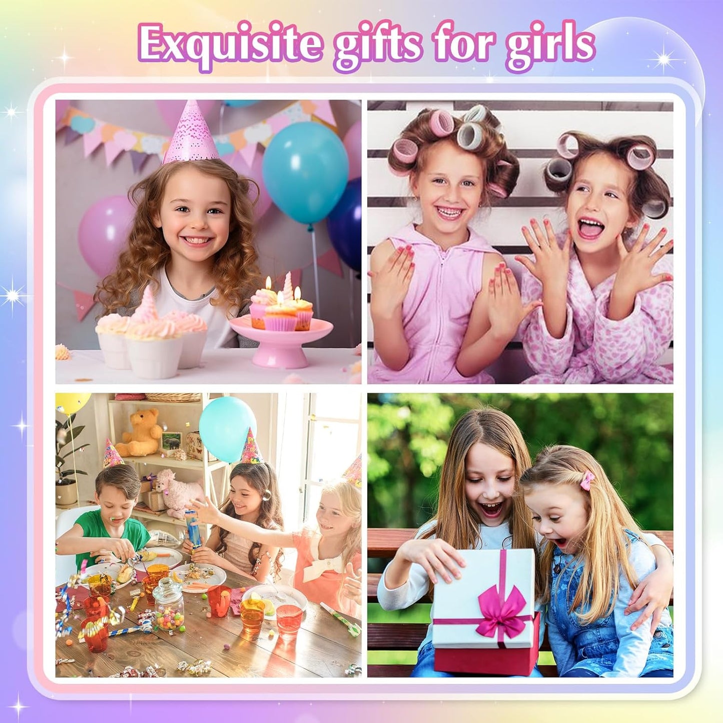 Kids Nail Polish 12 Colors Girls Nail Kit with Glitter Stickers and PVC Organizer Bag Non Toxic, Quick Dry Peel Off Safe Nail Polish