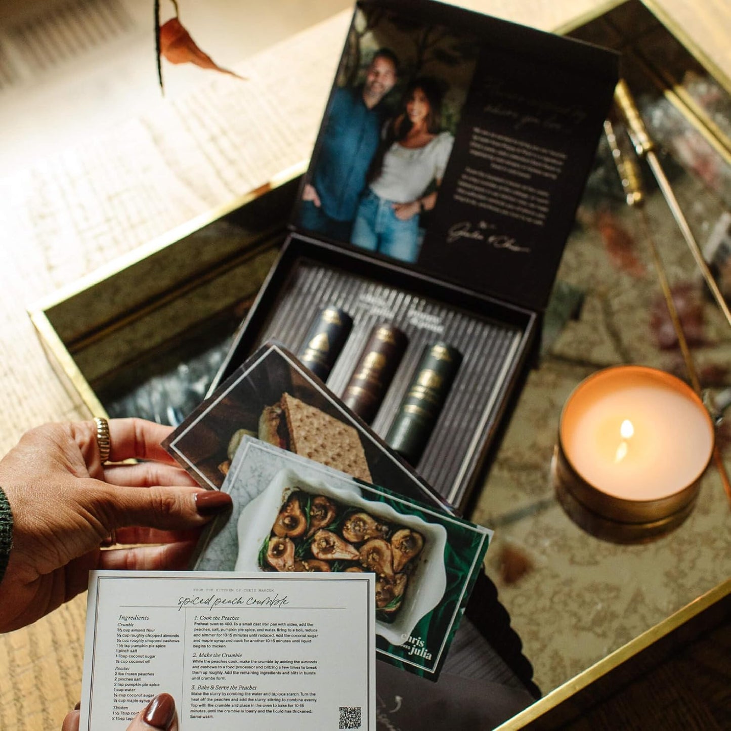 Jumbo Lip Balm Gift Set (Chris Loves Julia Trio) | Poppy & Pout All Natural Lip Balms & Moisturizers | Hydrates with Beeswax, Vitamin E, Organic Coconut Oil | Cruelty-Free | Recyclable Cardboard Tube