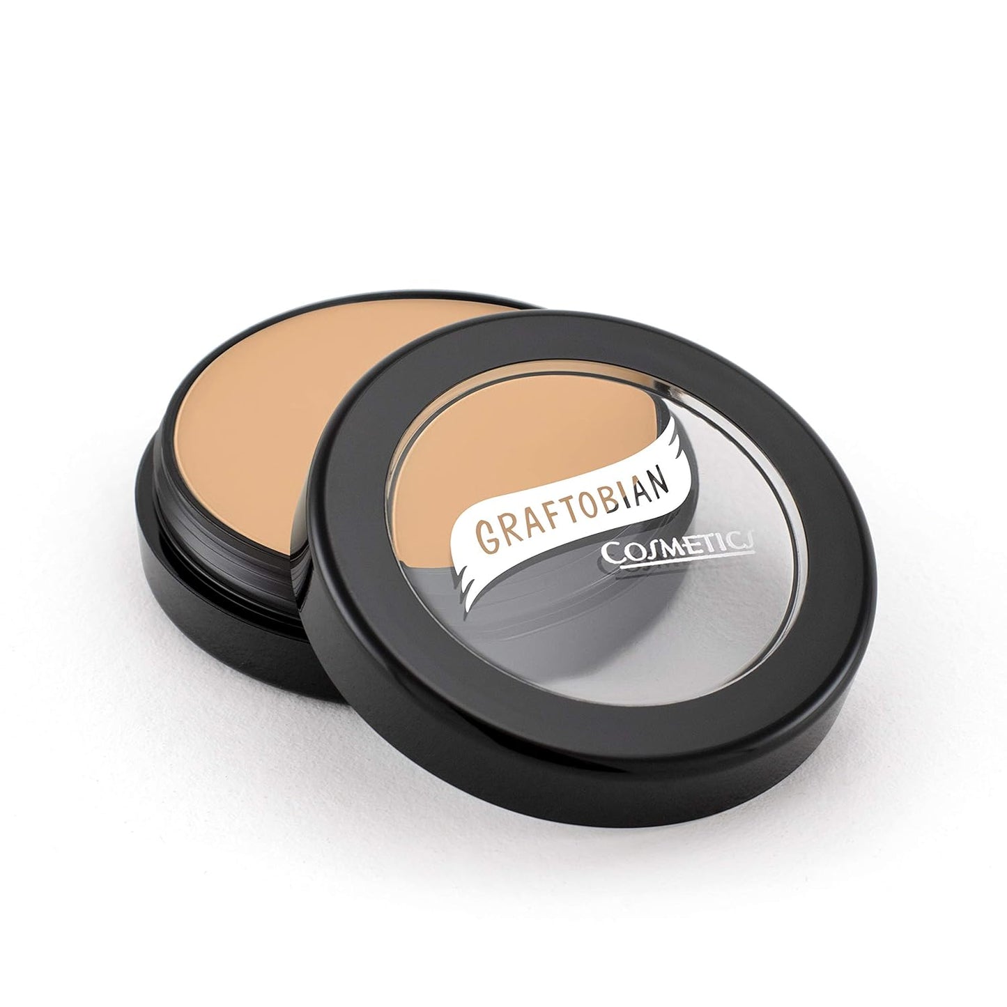 Graftobian HD Glamour Crème Foundation 1/2oz, Weightless Full Coverage Makeup, 65 Inclusive Shades, For All Skin Types, Natural or Full-Glam Looks, For Professionals and Beginners, Sunlit Linen