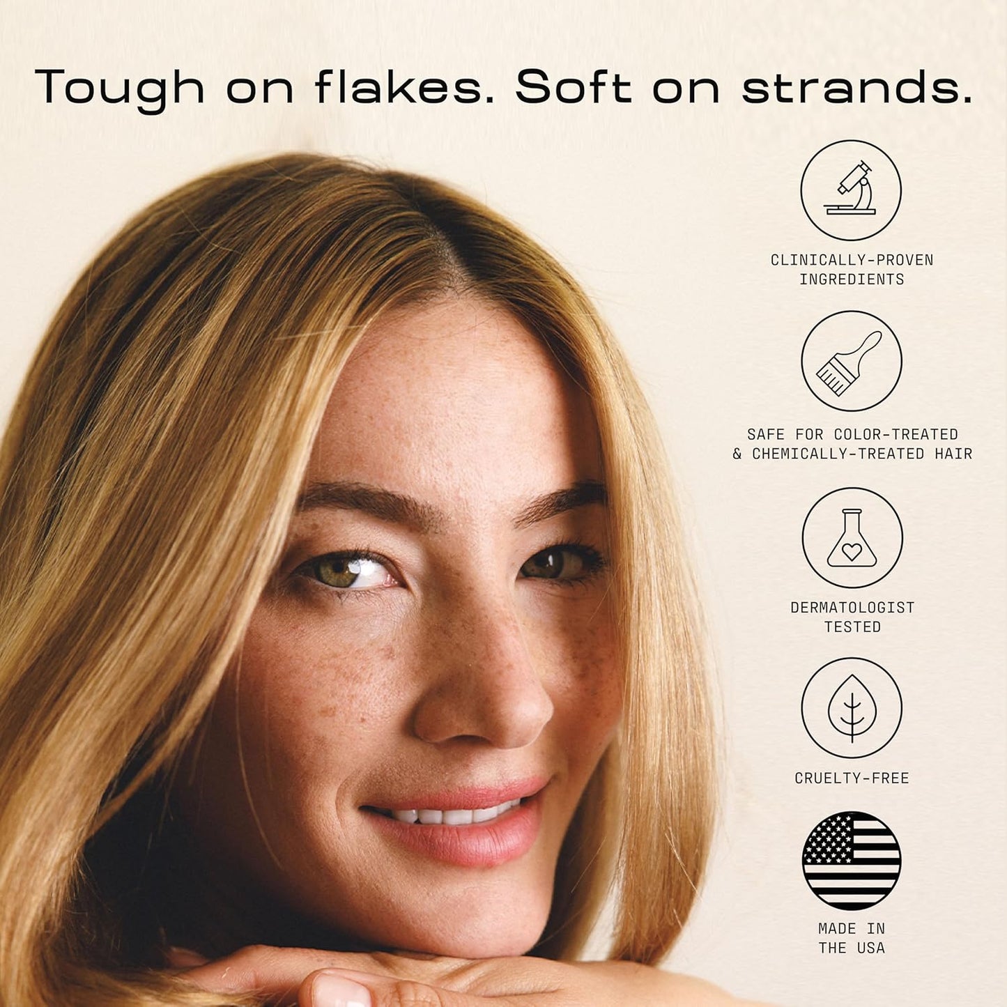 Jupiter Anti Dandruff Shampoo & Conditioner for Men & Women for Flaky, Itchy, Oily & Dry Scalp - Nourishes Scalp and Reduces Breakage & Flakes - Color-Safe, Sulfate-Free, Paraben-Free